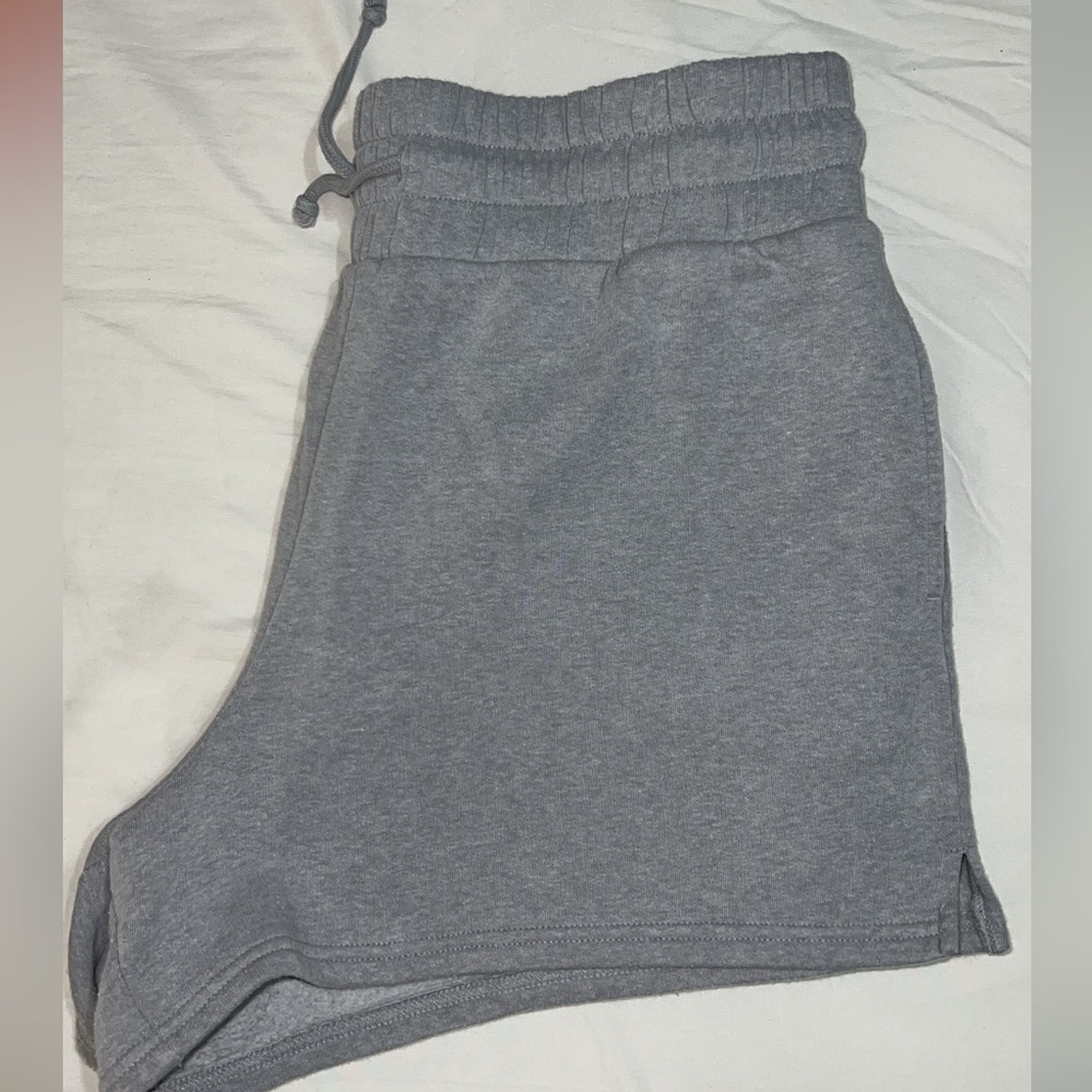 Gray Casual Shorts